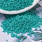 MIYUKI Delica Beads, Cylinder, Japanese Seed Beads, 11/0, (DB0729) Opaque Turquoise Green, 1.3x1.6mm, Hole: 0.8mm, about 20000pcs/bag, 100g/bag