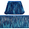 Tassel Polyester Ribbon Trim, Clothes Accessories, Blue, 7-7/8 inch(200mm), 10m/pc