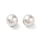 925 Sterling Silver Beads, No Hole, Round, Silver, 5mm