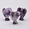 Angel Natural Amethyst Home Display Decorations, 48~52x35~36x15~18mm