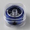 90M Flat Elastic Crystal String, Blue, 0.8mm, about 98.43 Yards(90m)/pc