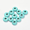 Synthetic Turquoise Beads, Dyed, Rondelle, 10.5x4.5mm, Hole: 4mm