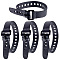 Rubber Storage Straps, Black, 490x25x3mm