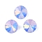 Glass Cabochons, Faceted, Cone, Royal Blue, 10x5mm, 45pcs/set