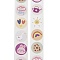 Self-Adhesive Stickers, Round, for Presents Decoration, 25mm 500pcs/roll