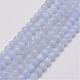 Brins de perles d'agate bleu clair naturel G-G970-38-12mm-1