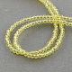 Transparent Glass Beads Strands GLAA-R135-2mm-05-2