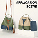 Wadorn 25 комплект 5 стильных декоративных застежки из сплава для ремня сумки FIND-WR0006-07-6