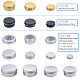 BENECREAT 5 Pcs 250ml Aluminum Tin Jars CON-BC0004-26P-250ml-3