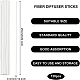 BENECREAT 120PCS Diffuser Sticks 25cmx3mm Natural Rattan fibre Sticks Essential Oil Aroma Diffuser Sticks fibre Diffuser Replacement for Aroma Fragrance DIY-BC0005-81A-2