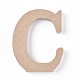 Lettera fette di legno non finite DIY-WH0162-62C-1