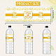 Klebeaufkleber für Flaschenetiketten DIY-WH0520-009-2