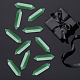 Sunnyclue 10pcs perles d'aventurine vertes naturelles à facettes G-SC0001-62-5