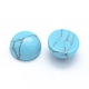 Synthetic Turquoise Cabochons G-P393-R13-6mm-2