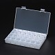 Conteneurs de stockage de perle en plastique polypropylène X-CON-N008-015-2