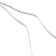 25Mナイロンジュエリー糸  作るブレスレット用ナイロンコード  濃いグレー  1.5mm  約82.02ヤード（25m）/バンドル NWIR-XCP0001-06-2