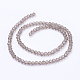 Chapelets de perles en verre EGLA-J042-4mm-09-3