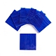 さまざまなガラスシート  大聖堂のガラスモザイクタイル  工芸用  ブルー  100.5x100.5x2.5mm GLAA-G072-07A-1
