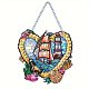 Heart Sailboat Lighthouse DIY Diamond Painting Pendant Decoration Kit PW-WG90519-01-1