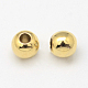 Brass Beads KK-R015-21-2