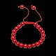 Bracelets de perles en verre réglables en verre BJEW-BB21241-A-8