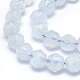Natürliche Aquamarin Perlen Stränge G-F715-001A-3