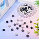 100 шт. 5 вида бусин из полимерной глины со стразами RB-TA0001-22A-5