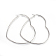 201 Stainless Steel Hoop Earrings EJEW-A052-11A-1