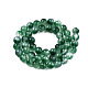 Chapelets de perles en jade naturelle à deux tons X-G-R165-8mm-05-2