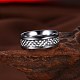 Men's Titanium Steel Finger Rings RJEW-BB27567-A-9-5