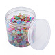 Cuisson de perles rondes plates en verre peint DGLA-T003-002-3