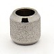 Stainless Steel Textured Beads STAS-M003-15P-2