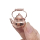 Miniatur-Teekannenverzierungen aus Legierung BOTT-PW0001-161-5