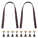 Bandoulière de sac en chaîne en cuir FIND-WH0093-12A-1