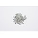 12/0 Electroplate Glass Seed Beads SEED-Q003-P-1