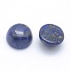Cabochons en lapis lazuli naturel G-P393-R11-6mm-2