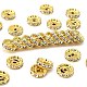 Латунные бусины разделители для поставки стразов RB-A014-Z12mm-01G-1