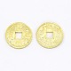 Feng shui chinoiserie fornituras de la joyería aleación cobre cuentas en efectivo PALLOY-M018-01-2