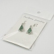 Fashion Earrings for Christmas EJEW-JE00393-01-3
