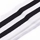 平らなゴムバンド  衣類用  服飾材料  ブラック  40mm  約5.46ヤード（5m）/ロール OCOR-XCP0001-04-3