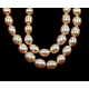 Klasse eine natürliche kultivierte Süßwasserperle Perlen Stränge X-A23WE011-2