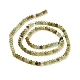 Natural Green Garnet Beads Strands G-E194-05-3