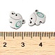 304 Edelstahl Emaille Anhänger / charms STAS-D018-05P-3