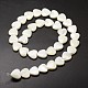 Fili di perle di conchiglia trochid naturale / trochus SSHEL-K012-01-A-2