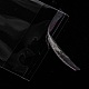 セロハンのOPP袋  小さなジュエリー収納袋  粘着シールバッグ  長方形  透明  14x8cm  一方的な厚さ：0.035mm  インナー対策：10.5x8のCM X-OPC-R012-05-4