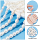 PandaHall Elite 5 Strands 5 Style Natural Cultured Freshwater Pearl Beads Strands PEAR-PH0001-10-7