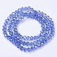 Electroplate Glass Beads Strands EGLA-A034-T4mm-A17-2