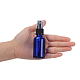 30mlガラススプレーボトル  プラスチックキャップ付き  エッセンシャルオイル用  ローション  化粧品  ブルー  10.4x3.3cm 容量：30ml（1.01液量オンス） MRMJ-WH0011-E01-30ml-3