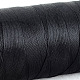 ポリエステル縫糸  ブラック  0.4mm  約1100m /ロール WCOR-R001-0.4mm-07-2