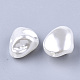 ABS Plastic Imitation Pearl Beads X-OACR-T017-15-2